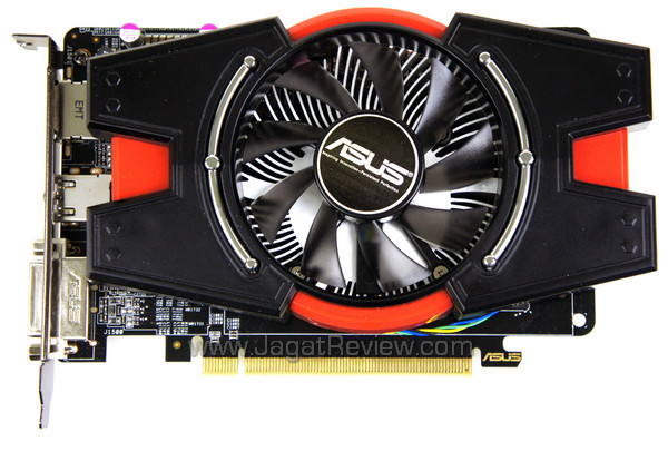 asus amd hd 7750 top view asus amd hd 7750 top view