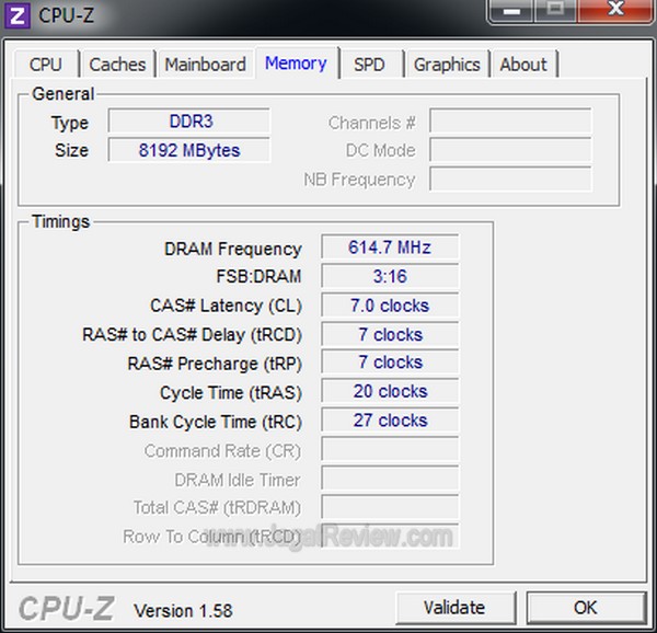 ASRock A55 Pro3 CPUZ OC 3 5GHZ memory 3341