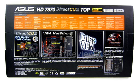 ASUS HD 7970 DCUII TOP 15