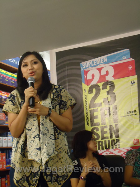 Adenita Luncurkan Buku Keduanya, 23 Episentrum 3 Adenita