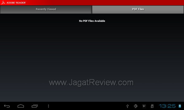 Review Axioo PicoPad 7 BGT: Tablet Android Murah dengan Graphics Galaxy S2 3 Axioo PicoPad 7 - Adobe Reader