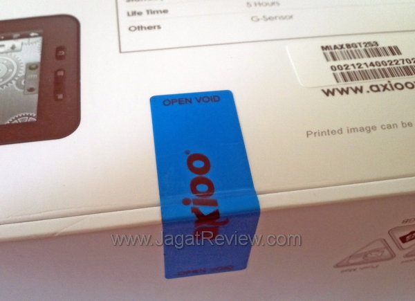 Axioo PicoPad 7 Unboxing - Segel