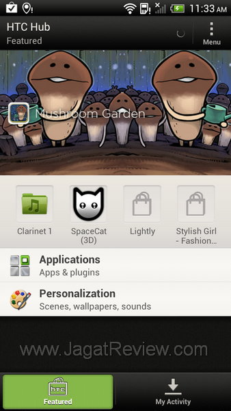 Review HTC One X: Smartphone Android Tegra 3 Pertama! 7 HTC One X - HTC Hub