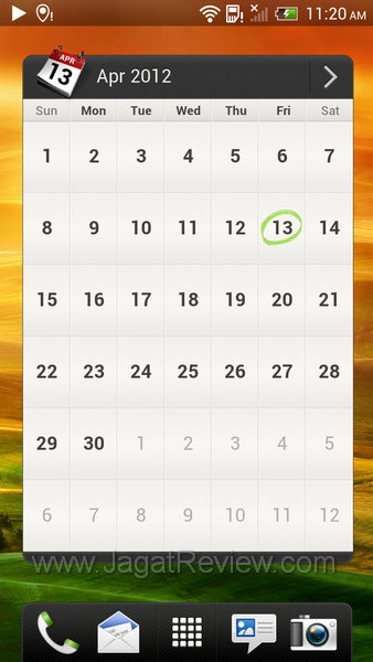 Review HTC One X: Smartphone Android Tegra 3 Pertama! 7 HTC One X - Homescreen 6