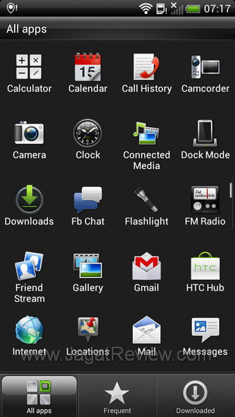 HTC Sensation XE - Menu
