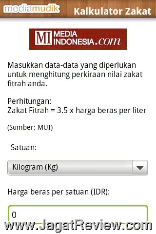 Kalkulator Zakat Kalkulator Zakat