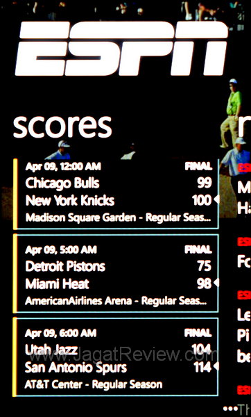 Review Nokia Lumia 710: Windows Phone 7 Mid-End Pertama dari Finlandia 5 Nokia Lumia 710 - ESPN