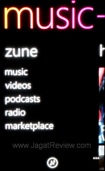 Review Nokia Lumia 710: Windows Phone 7 Mid-End Pertama dari Finlandia 3 Nokia Lumia 710 - Music Hub