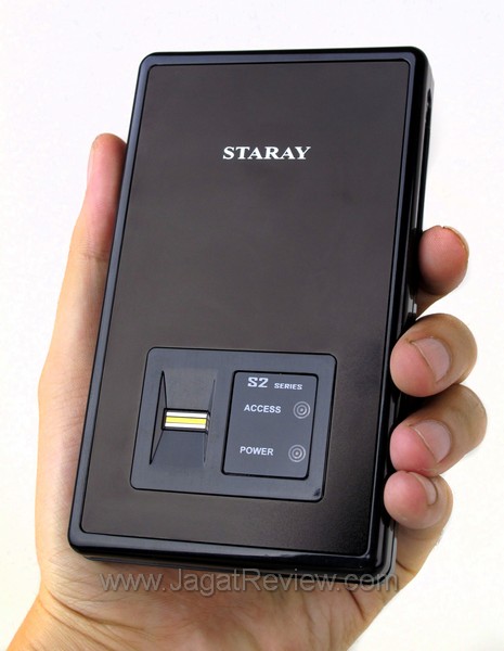 Review-RAIDON STARAY S-Series USB 2.0 HDD Enclosure: Hard Disk Eksternal dengan Fingerprint Scanner! 43 staray usb enclosure fingerprint hand
