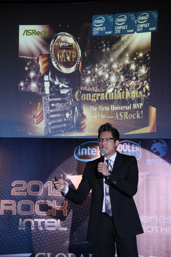 Launching Motherboard ASROCK Intel Z77 di  IMG 5711