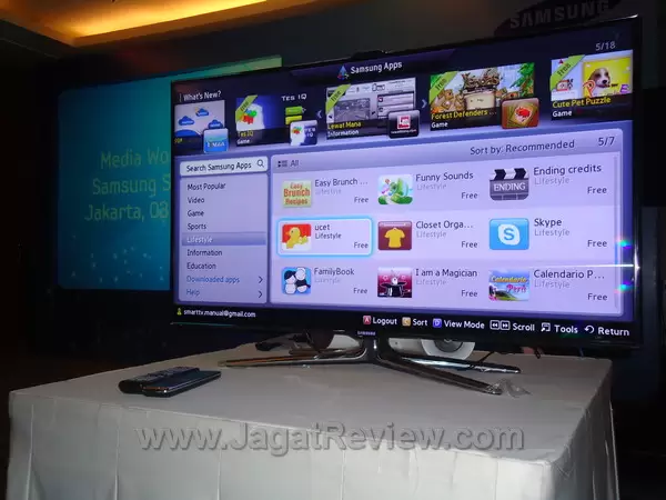 Pengalaman Smart TV Diperkaya dengan Kehadiran Samsung Apps 3 Samsung Apps Smart TV