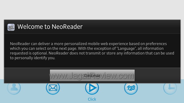 Review Sony Xperia S: Smartphone Android Pertama dari Sony Mobile 4 Sony Xperia S - NeoReader