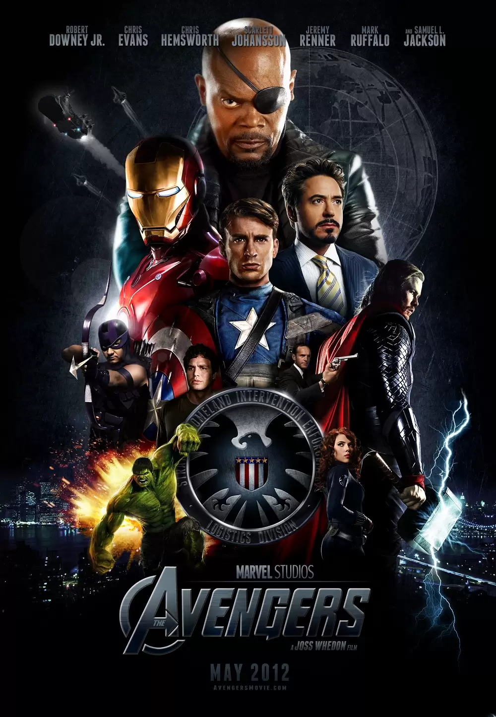 The Avengers: Aksi Kumpulan Superhero dalam Dosis yang Berlimpah 11 The Avengers Poster