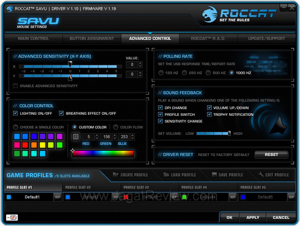 roccat_savu_SCREEN_advanced roccat savu SCREEN advanced
