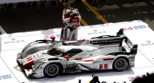 Audi R18 e-tron Le Mans win Audi R18 e tron Le Mans win