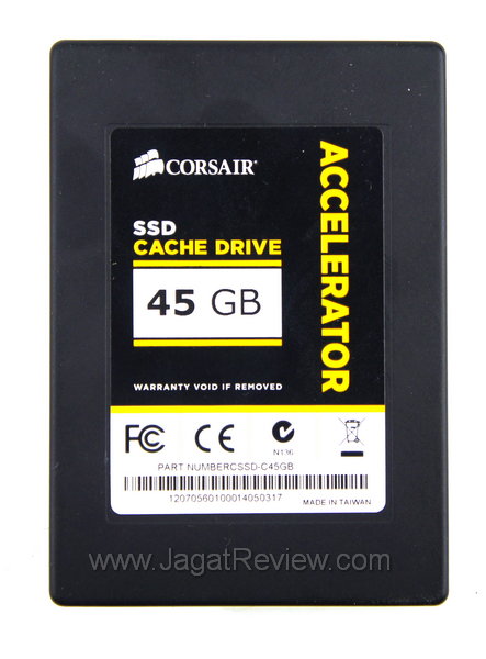 Review Corsair Accelerator 45GB: Tingkatkan Kinerja Hard Disk Menggunakan SSD dengan Murah 1 Corsair Accelerator 45GB