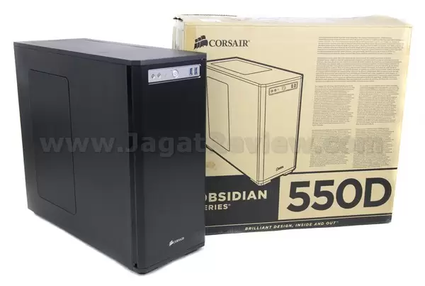 Preview Obsidian 550D: Casing Seri Obsidian Termurah Corsair 20 Corsair Obsidian 550D 1