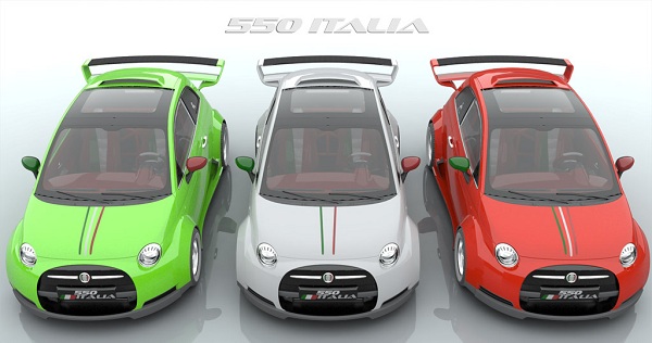 Mesin Ferrari 458 akan Dibenamkan ke Dalam Tubuh Fiat 500 17 Fiat 500 Italia 1