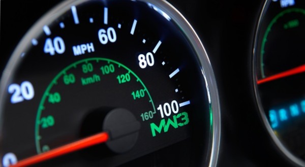 Jeep Wrangler Call of Duty Modern Warfare 3 Dashboard Panel