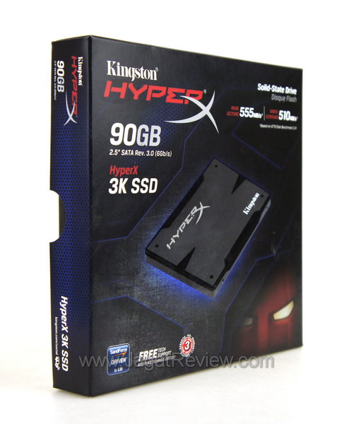 Kingston HyperX 3K 90GB - Kemasan Kingston HyperX 3K 90GB Kemasan