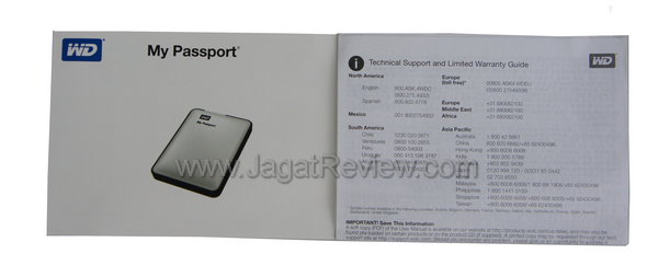 Western Digital My Passport 2TB Dokumentasi