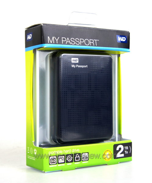Western Digital My Passport 2TB Kemasan