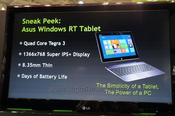 computex 2012 nvidia asus windows rt tablet specification