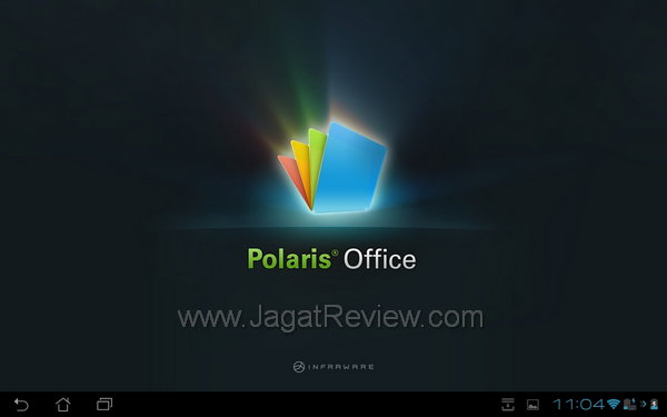 ASUS Transformer Pad TF300 - Polaris Office ASUS Transformer Pad TF300 Polaris Office