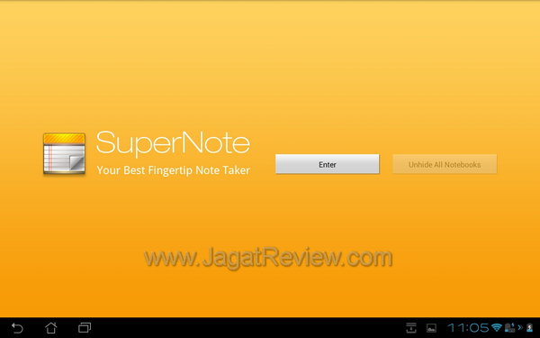 ASUS Transformer Pad TF300 - SuperNote ASUS Transformer Pad TF300 SuperNote