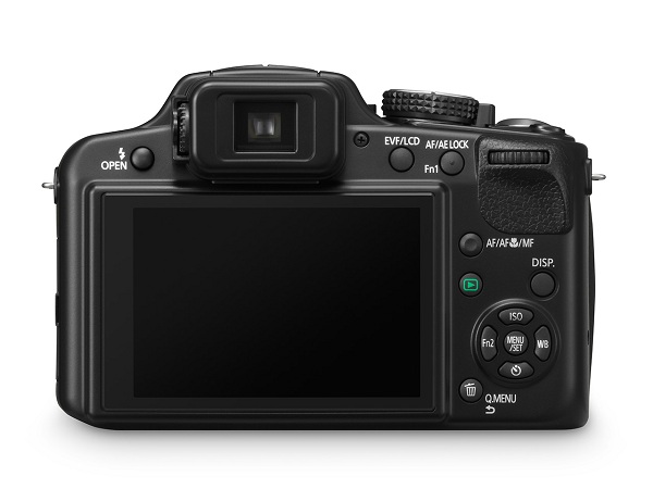 Panasonic Lumix DMC-FZ60 (Back) Panasonic Lumix DMC FZ60 Back