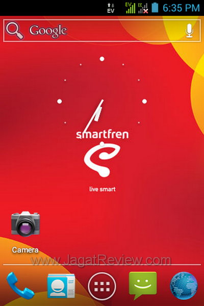 Smartfren Andro Max HomeScreen Utama