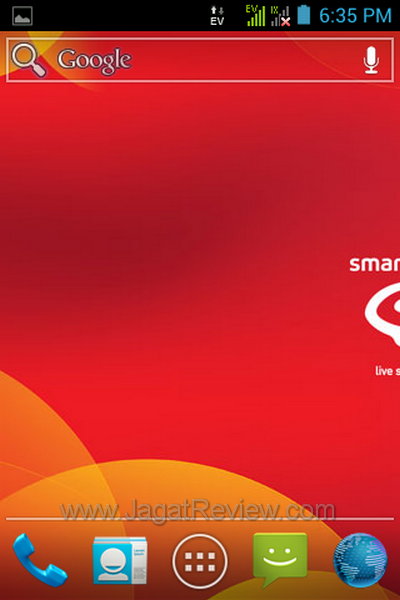 Smartfren Andro Max Homescreen 1