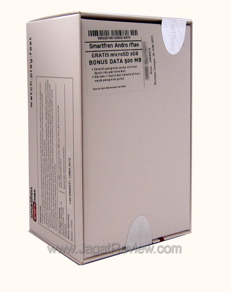 Smartfren Andro Max Kemasan Belakang