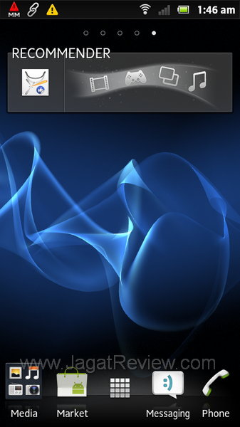 Sony Xperia Sola Homescreen 5