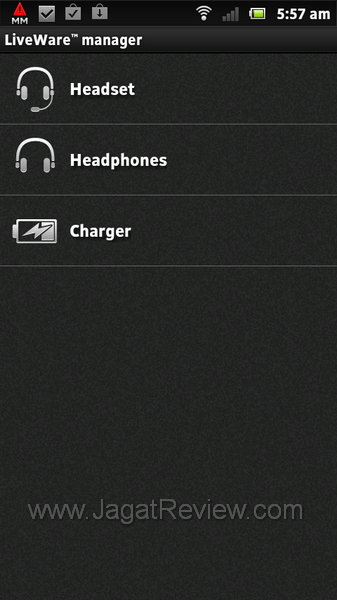 Sony Xperia Sola Liveware