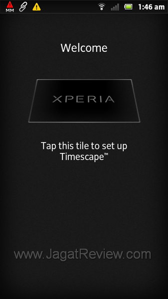 Sony Xperia Sola Timescape