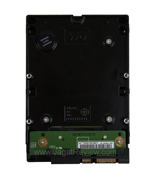 WD Velociraptor 1TB - Tampak Belakang WD Velociraptor 1TB Tampak Belakang