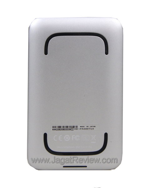 Buffalo Ministation Thunderbolt+USB3 Tampak Bawah