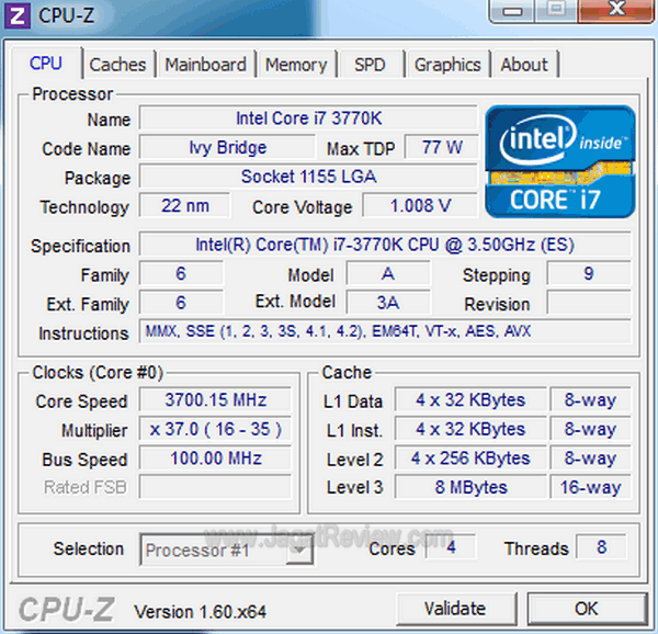 CPU Z PowerSaving