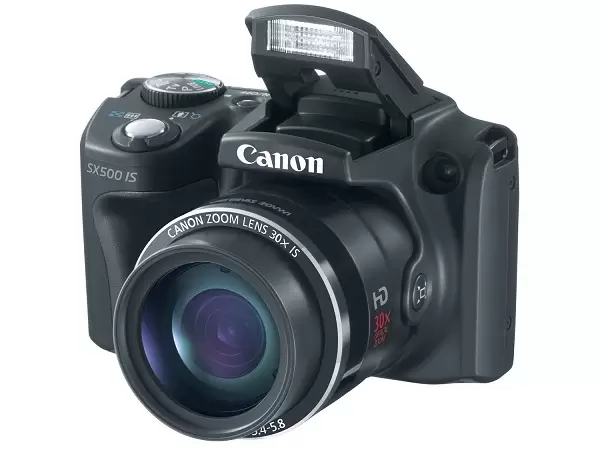 Canon Perkenalkan 2 Kamera Superzoom Powershot SX500 IS dan SX160 IS 8 Canon Powershot SX500 IS Front