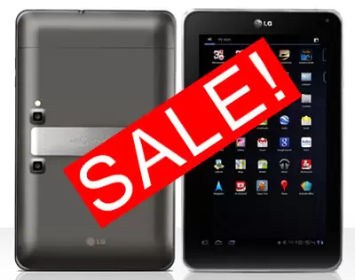 Promo Tablet Android Dual Core dan 3G dengan Harga Murah 13 LG Optimus Pad V900 SALE