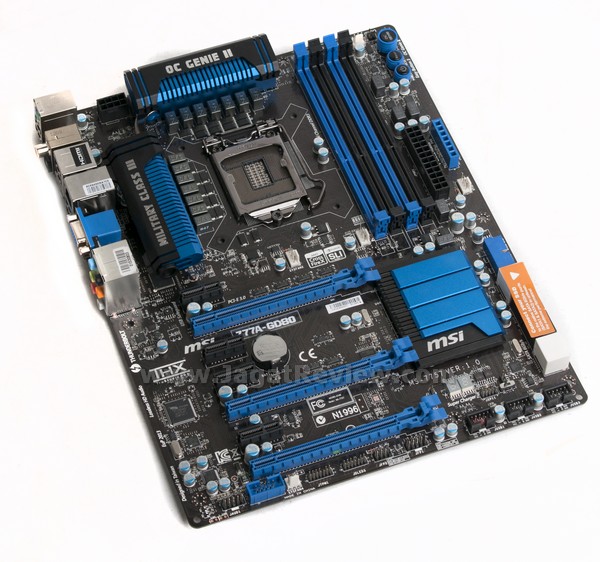 MSI Z77A GD80 Board Overview