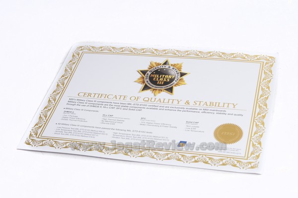 MSI_Z77A-GD80_Dokumentasi_MilitaryClassCertificate MSI Z77A GD80 Dokumentasi MilitaryClassCertificate