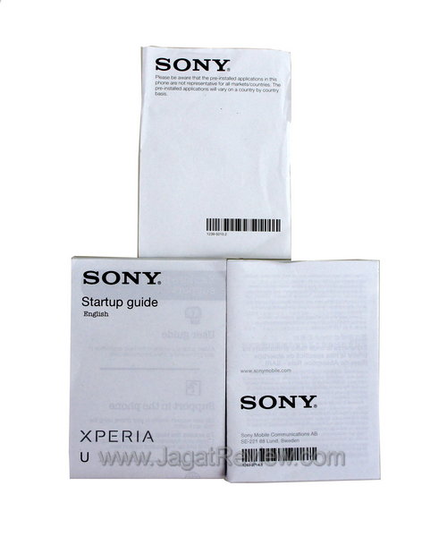 Sony Xperia U - Dokumentasi Sony Xperia U Dokumentasi