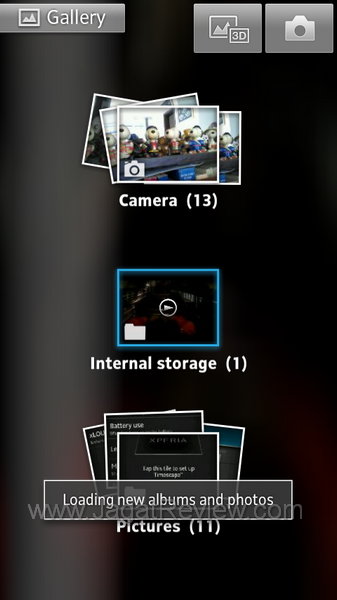 Sony Xperia U Galery