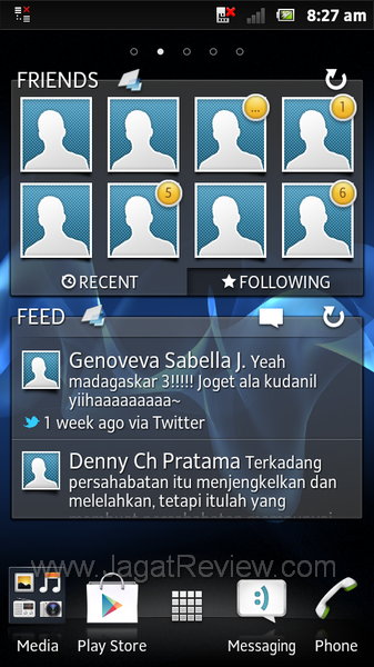 Sony Xperia U Homescreen 2