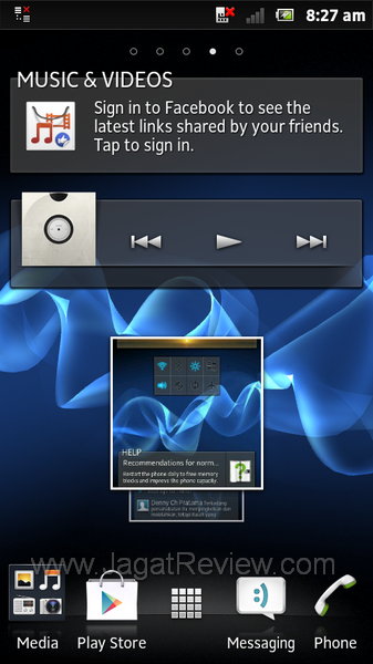 Sony Xperia U Homescreen 4