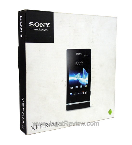 Sony Xperia U - Kemasan Paket Penjualan Sony Xperia U Kemasan Paket Penjualan