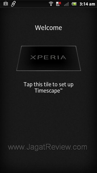 Sony Xperia U TimeScape