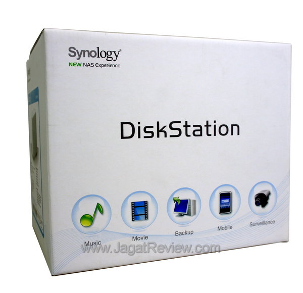 Synology DS212J Kemasan Depan